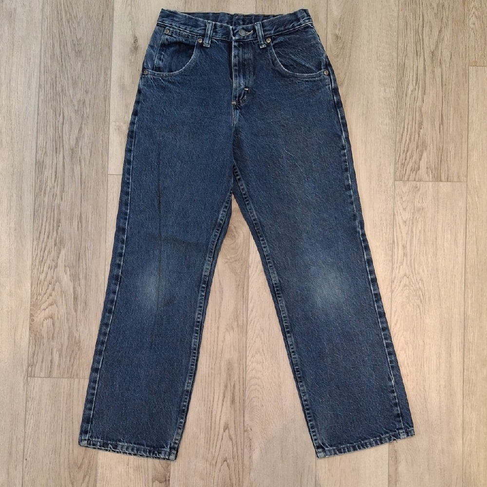 Vintage Red Tag Wrangler Kids Blue Jeans